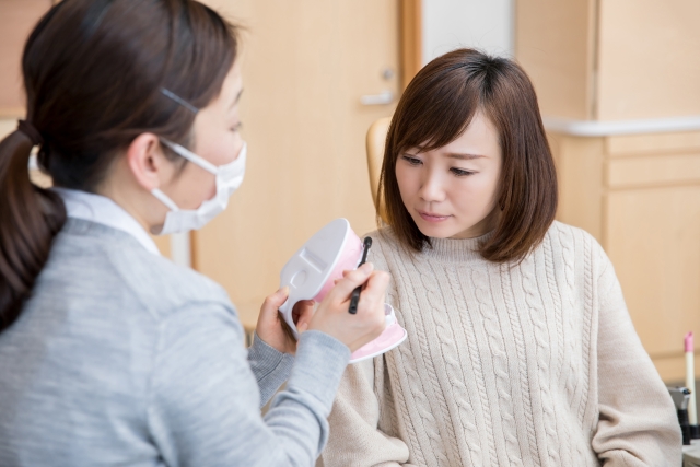 歯医者での歯磨き指導