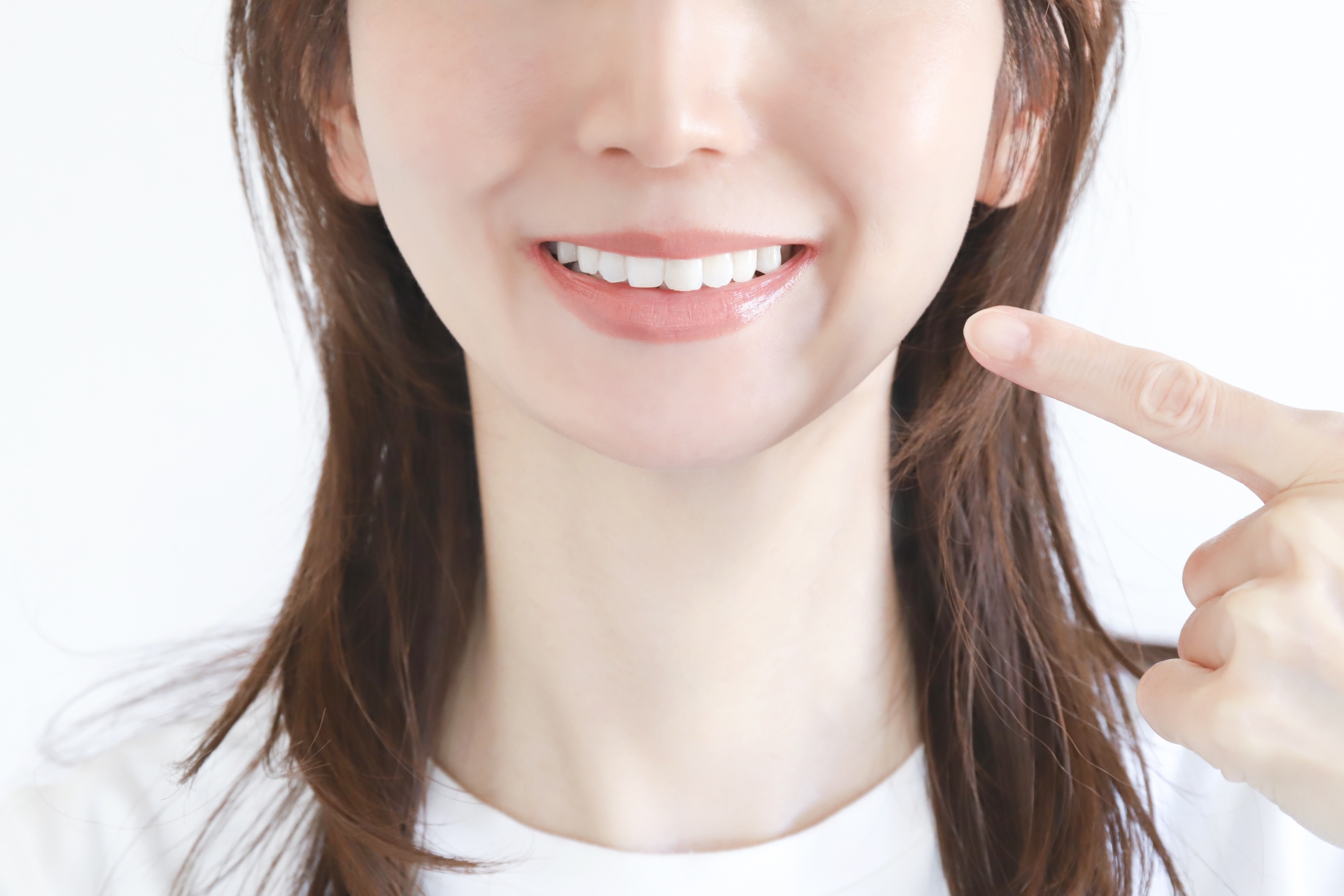 綺麗な口元の女性
