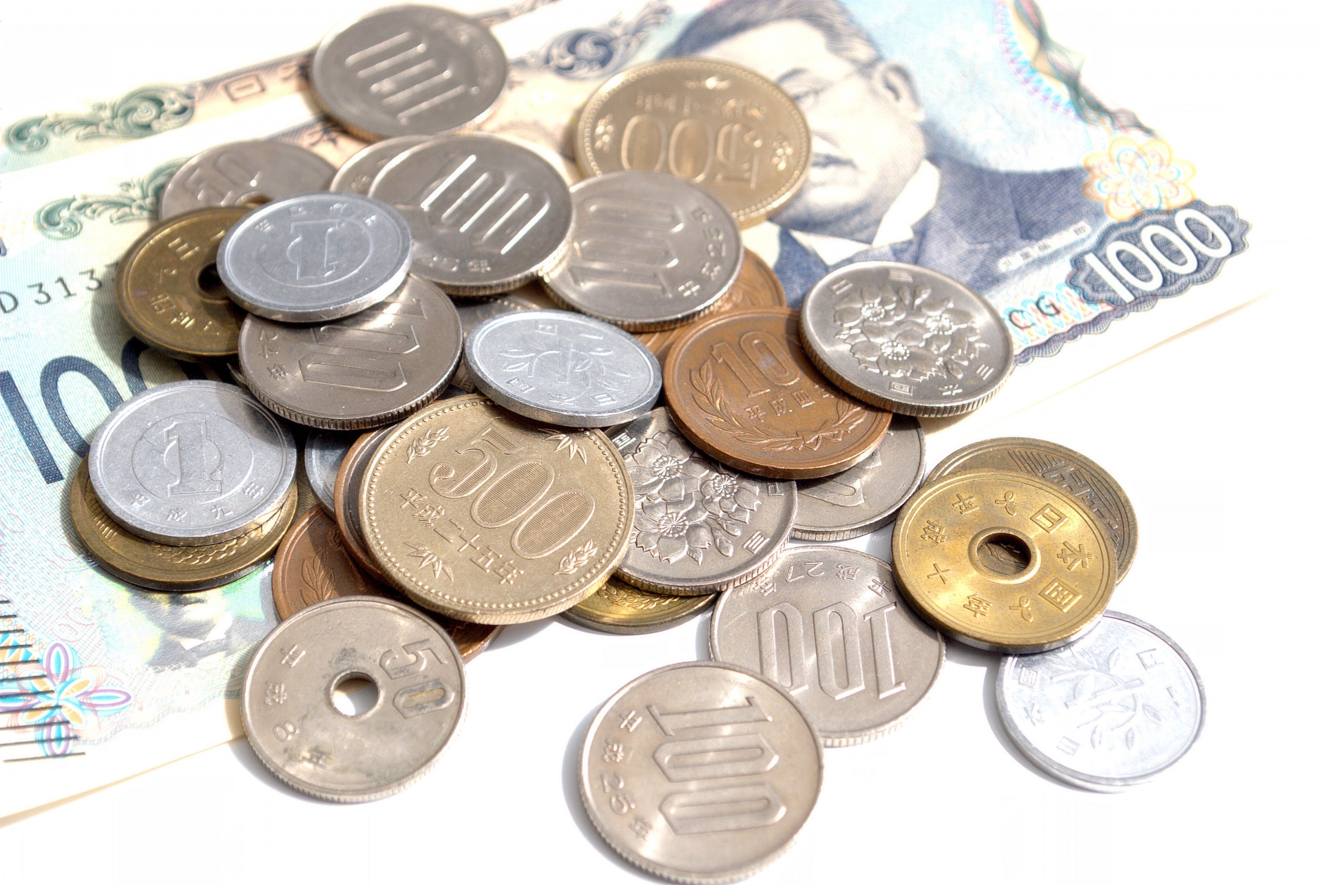 日本の紙幣と硬貨