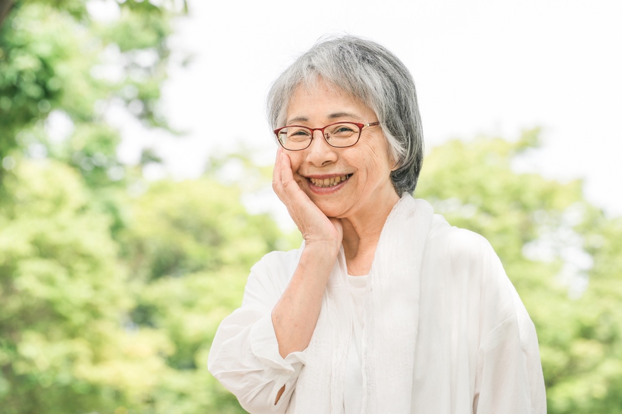 歯を大事にする女性