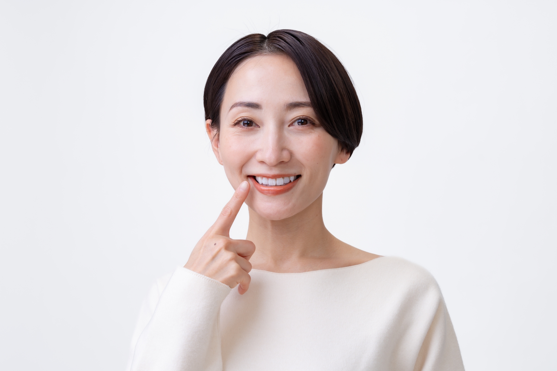 きれいな女性の歯