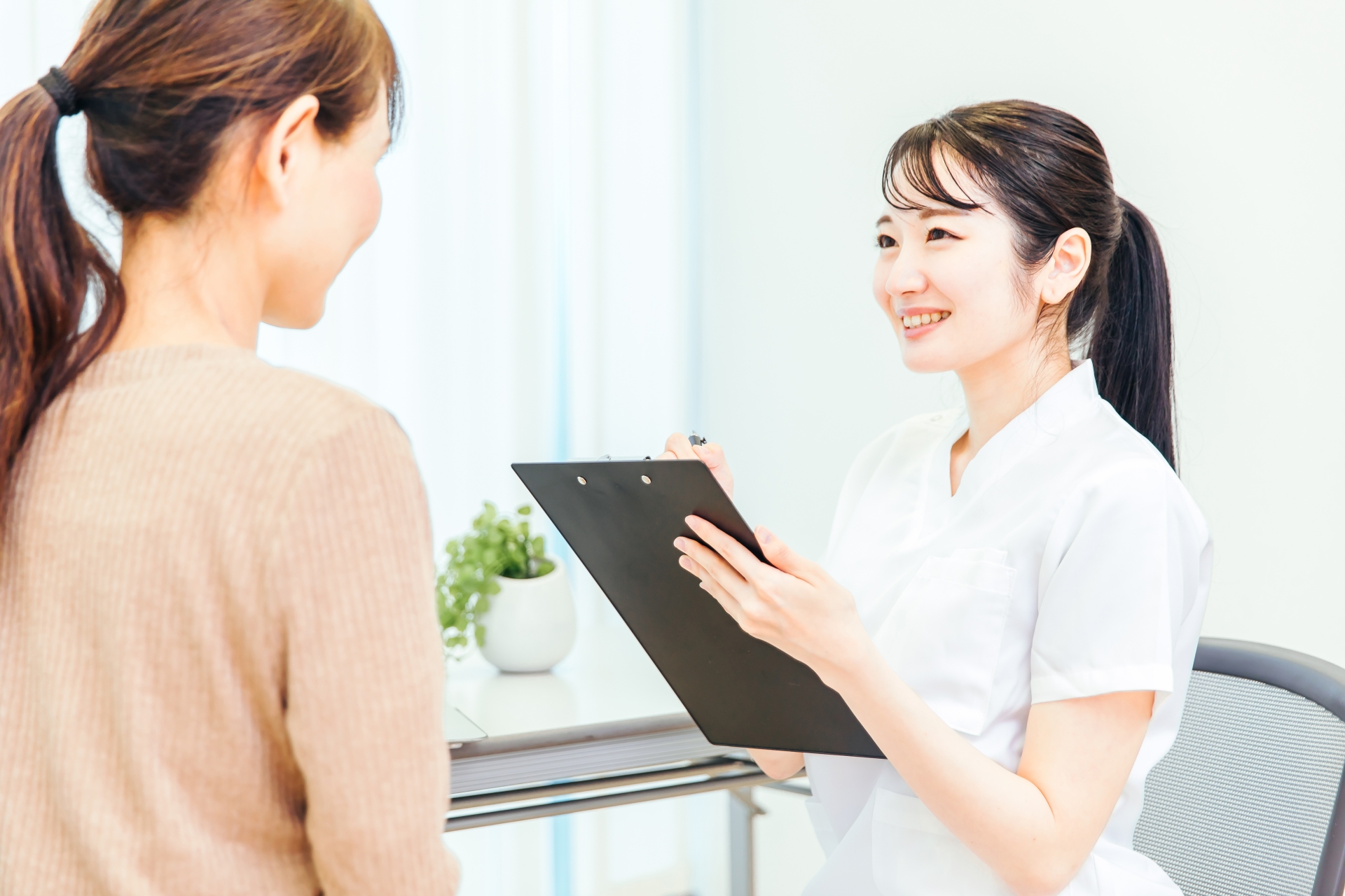医師のカウンセリング