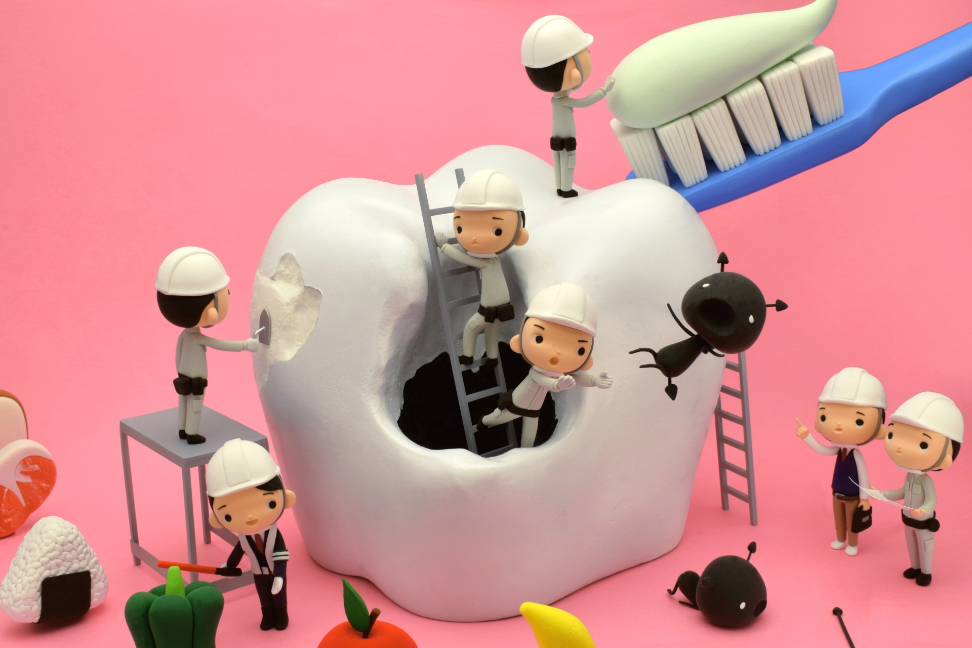 むし歯の進行度と症状